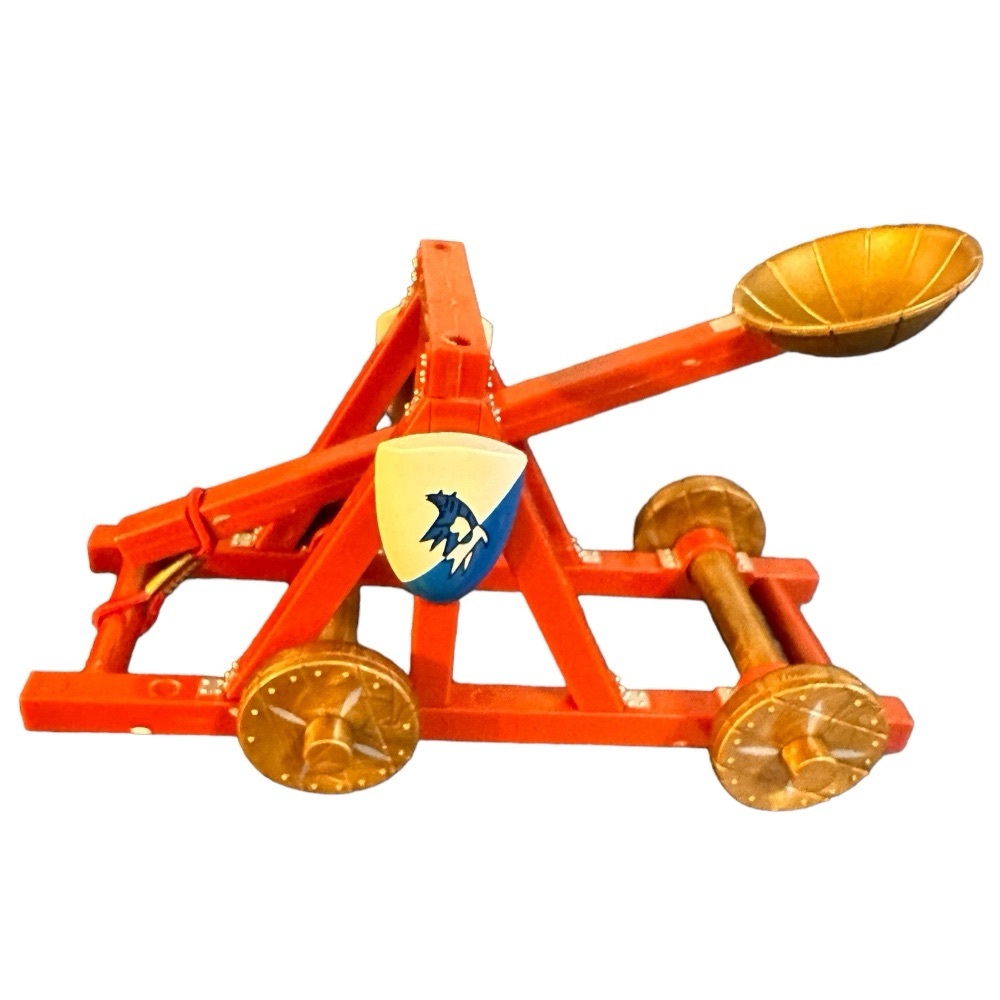 COW CATAPULT Ye Olde Monty Python and the Holy Grail Loose 6”x3”x3” Toy